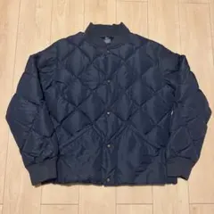 90s ラルフローレン キルティングダウン ジャケット スカイライナー ネイビー