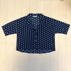 NICE CLAUPドット柄　半袖シャツのサムネイル
