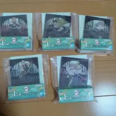 鬼滅の刃 一番くじ 雷の兄弟 E賞 ミニアートボード5種セット