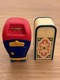 ディズニーリゾート ミニチュアフィギュアコレクション メールBOX トラッシュ缶