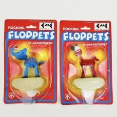 【未開封】 FLOPPETS フロペット フィギュア レトロ 2個 昭和レトロのサムネイル