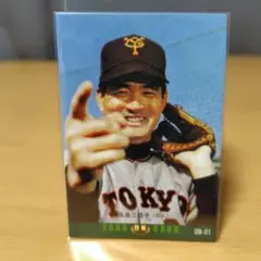 2000 カルビー 長嶋茂雄 野球カード ON-01