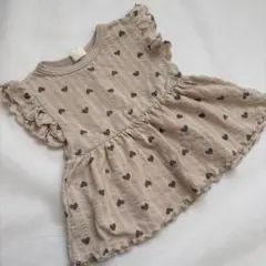 バースデー　Favon ハート柄チュニック 70cm