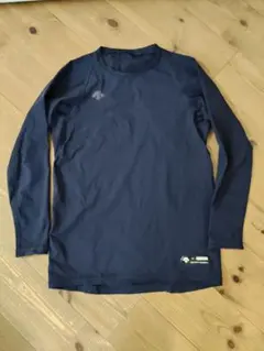 ネイビー アンダーシャツ 長袖&半袖 160