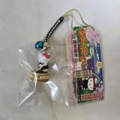 ご当地キティ　愛知限定　岡崎八丁味噌　根付け