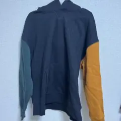 GAP カラーブロック フード付きパーカー