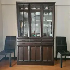 rinさま専用品　　　　カリモク 食器棚 3枚扉