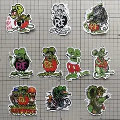 ラットフィンク ステッカー 10枚セット