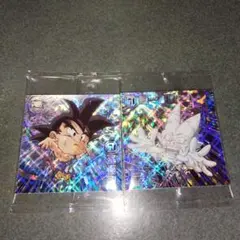 ドラゴンボール 超戦士 シールウエハース15弾 シークレット　 孫悟空、超一星龍