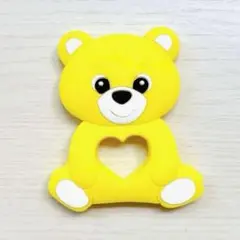 ❣️未使用❣️歯固め ベビー おもちゃ お風呂おもちゃ 動物 くま 可愛い 黄色