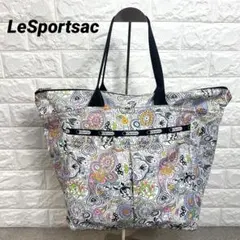 LeSportsac ペイズリー柄 トートバッグ 軽量 エコバッグ レスポ 美品のサムネイル