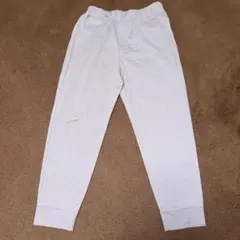 UNIQLO パンツウルトラストレッチアクティブジョガーグレー 130