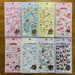 サンリオ　ボンボンドロップシール　第2弾　8枚セット