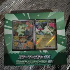 ポケモンカード スターターセットex ニャオハ＆マスカーニャex2個