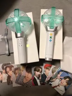m*i様 TXT グッズ デコリング等 ペンライト セット 6点 - メルカリ