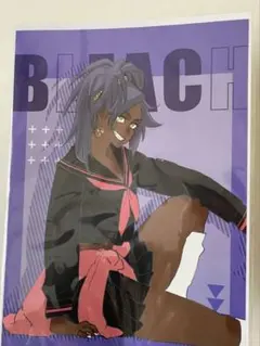 BLEACH　ジャンプフェスタ　ぴえろ40周年　ミニ色紙　四楓院夜一＆朽木白哉 BLEACH ぴえろ40周年記念 ミニ色紙コレクション 四楓院夜一 朽木白哉