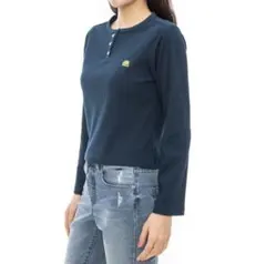 RVCA ネイビー 長袖Tシャツ Mのサムネイル