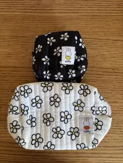 新品未使用MUSE10月号付録 miffy 花柄ポーチ 2個セットのサムネイル