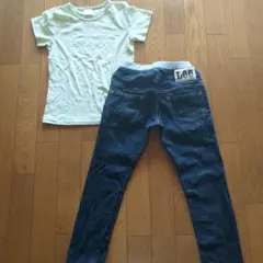 Lee デニムパンツ ウエストゴム仕様のサムネイル