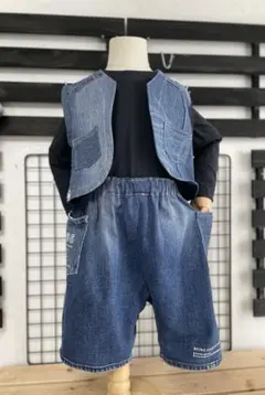 キッズベスト&バレルパンツ(セットアップ)