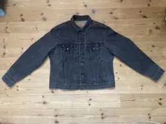 80s 46R USA製Levi's 先染め ブラック 70506 0259
