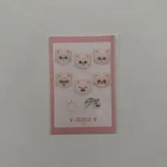 SKZOO ぷくっとシール Jinilet