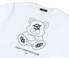 OY Tシャツ クマ ホワイト　ODOLLY T-WHITEのサムネイル