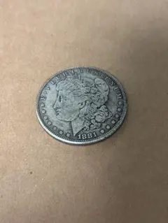 1884年S モルガンダラー 銀貨 1ドル硬貨 - メルカリ