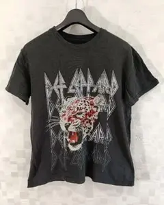 古着　DEF LEPPARD　バンドT　半袖Tシャツ　デフレパード　M