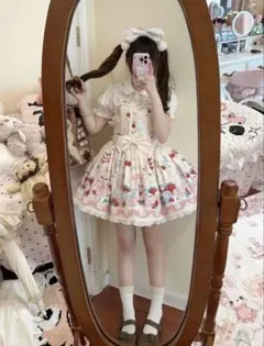 ロリータジャンスカクマちゃん柄