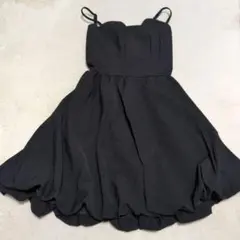 バルーンキャミミニワンピース　M