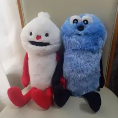 新品　パペットスンスン　おすわりBIGぬいぐるみ　スンスン&ノンノン