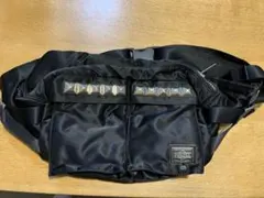1/5まで限定値下げ❗️PORTER ブラック ボディバッグ スタッズ付き
