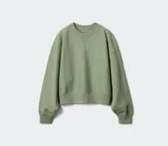 1回着用　ユニクロ　jwANDERSON ボクシースウェットシャツ　グリーン