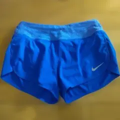 ナイキ　NIKE　ランニング　ショートパンツ　レディースS　インナー付　ブルー