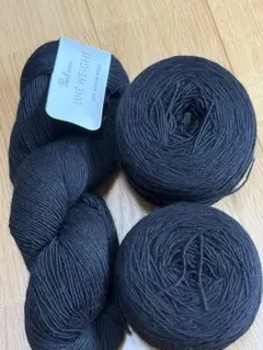 処分　Purl Soho LINE WEIGHT Soft Black 約3カセ