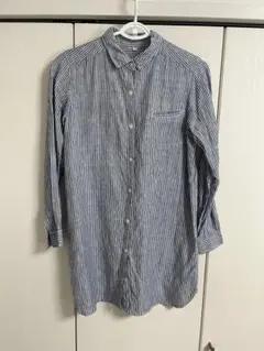 無印良品　未使用　リネンシャツワンピース