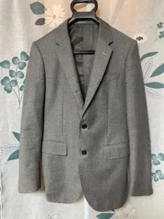 グレー ビジネスジャケットとベスト セット