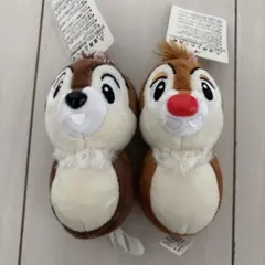 ディズニー チップとデール チップ＆デール ぬいぐるみ キーホルダー