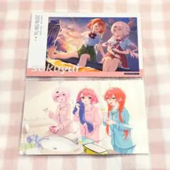 ・あちあちにじさんじ アンレーベルラボ カード 笹木咲 椎名唯華 獅子堂あかり