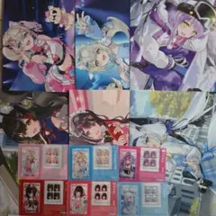 ホロライブ　クリアファイル全6種　クリアシート全6種