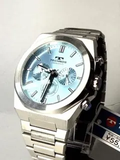 【ラスト1】TECHNOS T9C05SI アイスブルー腕時計クロノグラフ 2026年最新】テクノス 腕時計 アイスブルーの人気アイテム - メルカリ