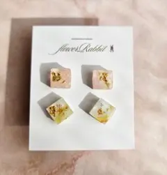 ハンドメイド　大理石風　ピアス　セット　まとめ売り　レジン　綺麗　大人