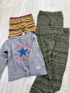 CONVERSE 長袖Tシャツとパンツ 95サイズ