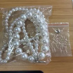 スマホショルダー パールチェーン 結婚式 冠婚葬祭 ハンドストラップ セット