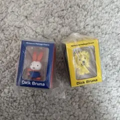 miffyミニチュアパッケージチャーム ガチャ 雪の日ミッフィー ライオンセット