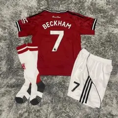 マンチェスター・ユナイテッド　ベッカム　ユニフォームまとめ売り NIKE マンチェスターユナイテッド 02/04 CLユニフォーム ホーム 長袖 7