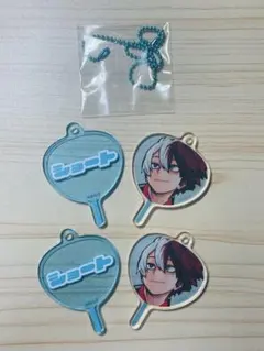 僕のヒーローアカデミア 轟焦凍 うちわキーホルダー アクリルキーホルダー