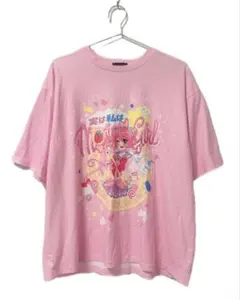 Yumi × ACDC RAG 実は私はMagic Girl Tシャツ ピンクのサムネイル