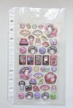 正規品 ボンボンドロップシール　和柄　舞妓